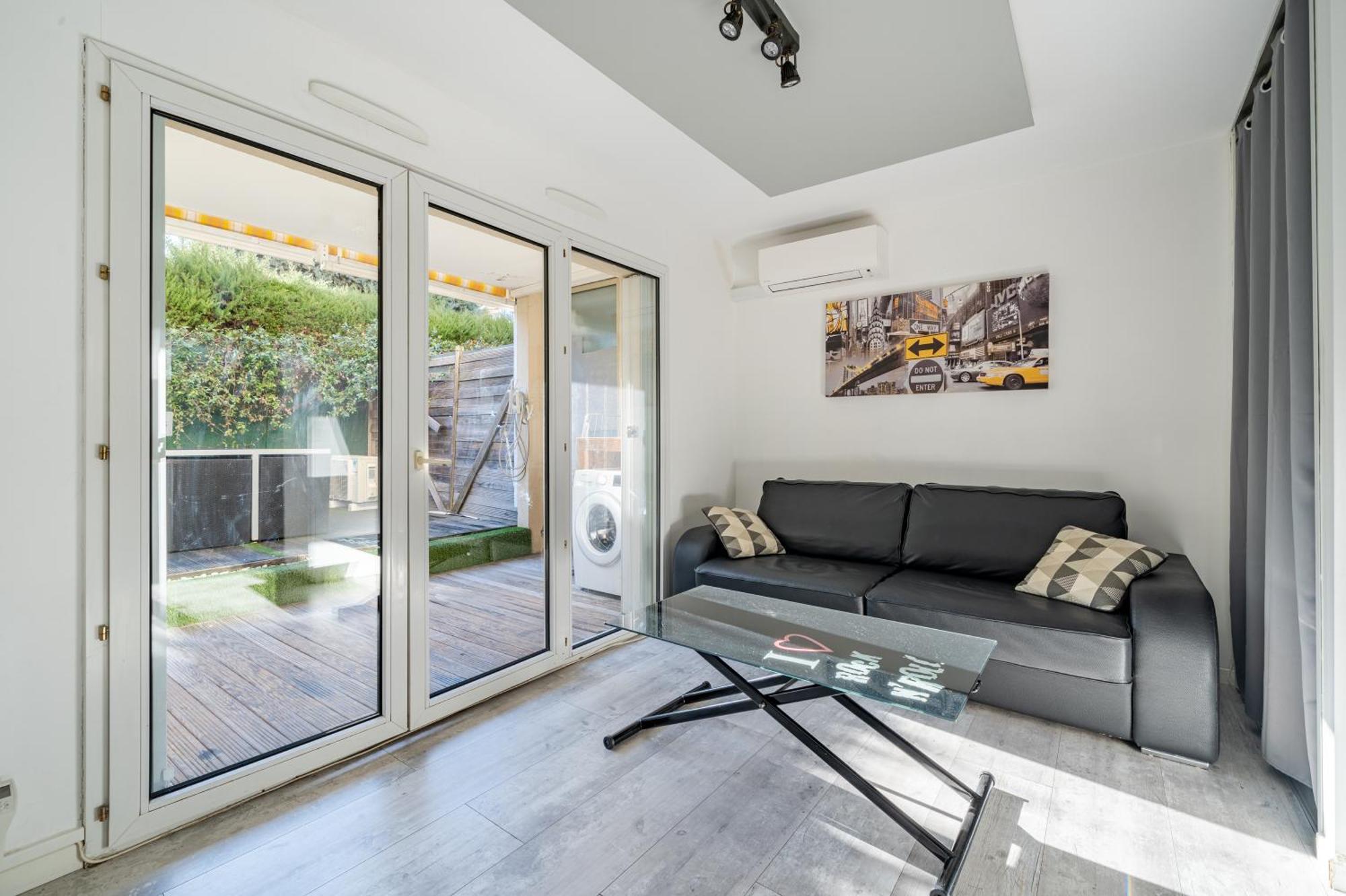 Charmant Studio Cagnes-sur-Mer Exterior foto
